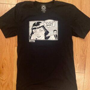 Thrasher "Why Can't My Boyfriend Skate" T-Shirt Size S